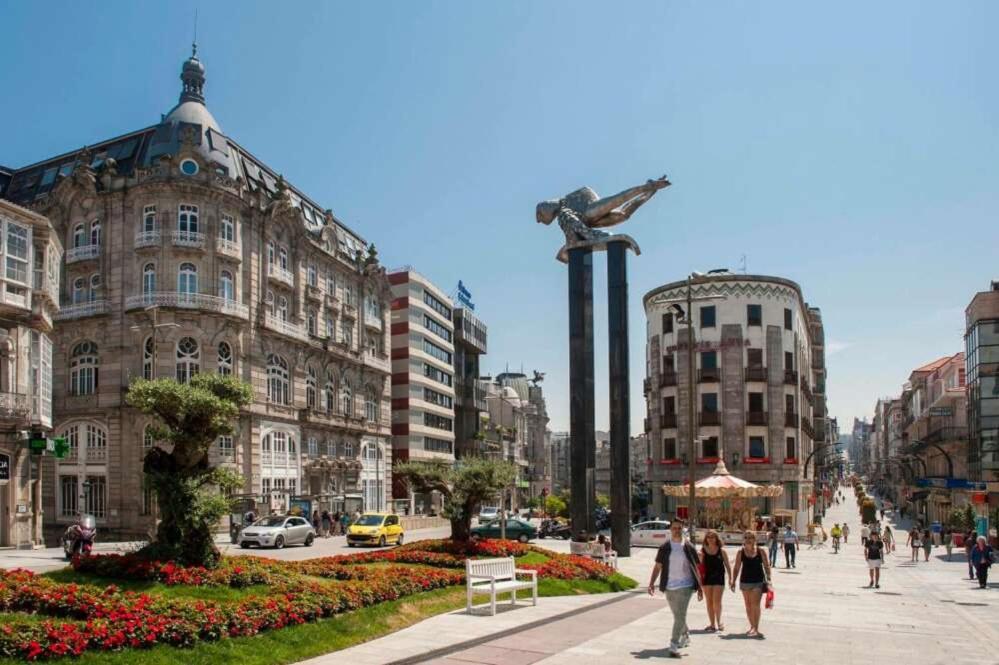 Vivienda Proxima A La Puerta Del Sol Vigo Apartment ภายนอก รูปภาพ